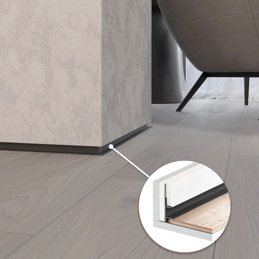 Теневой плинтус УП 40